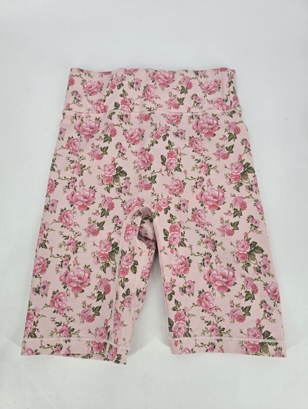 LoveShackFancy x Bandier Peony Garden Pink Athletic Shorts Size XS